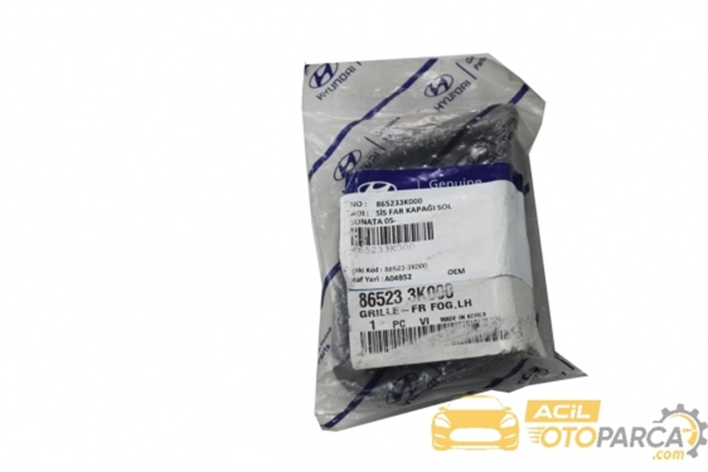 
Hyundai Sonata 05- Sis Far Kapağı Sol

