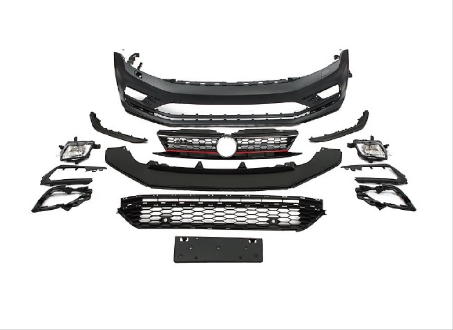 JETTA GLI 2015+ IÇIN UYUMLU  ÖN TAMPON PANJUR SET