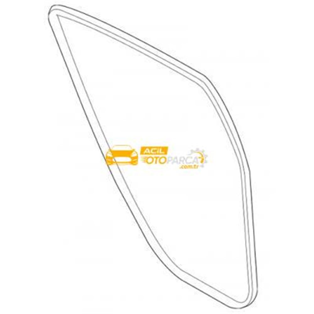 Kia Rio Arka Kapi Kasa Lasti̇ği̇ Hatcback Sağ 2006-2009