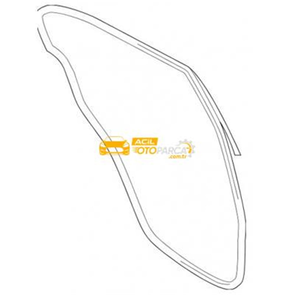 Kia Rio Arka Kapi Kasa Lasti̇ği̇ Sedan Sağ 2006-2011