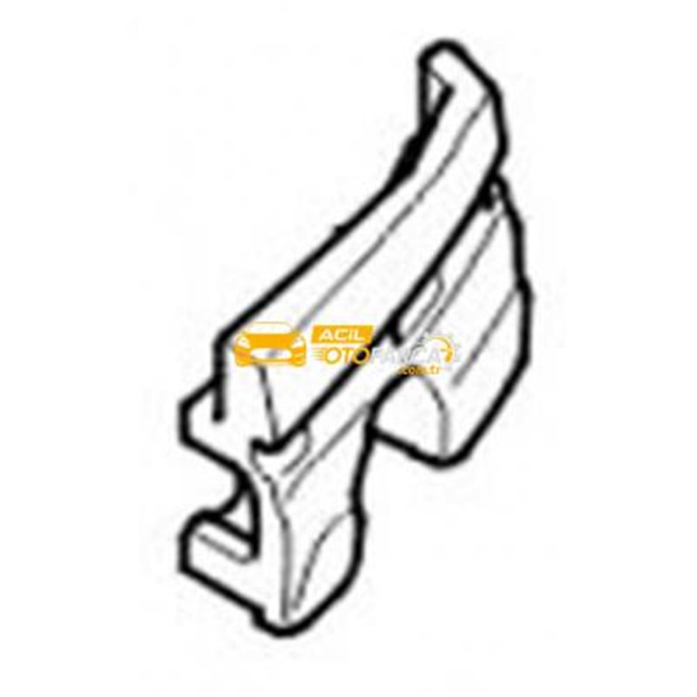 Kia Rio Ön Tampon Şok Emi̇ci̇ Sağ 2010-2011