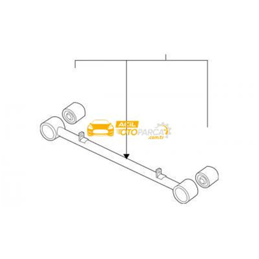 Kia Sorento Arka Denge Kolu Uzun Sol 2007-2010