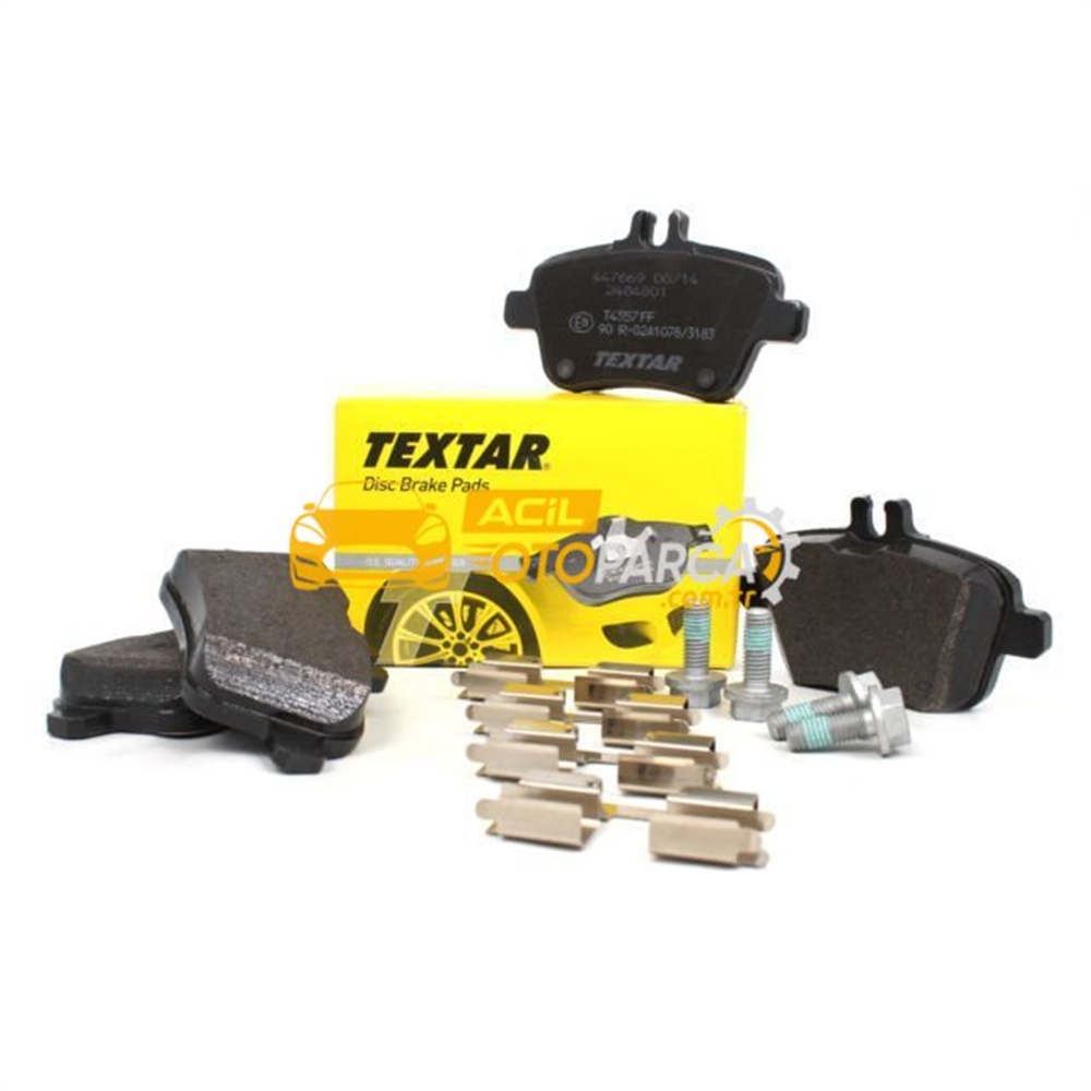 Mercedes Benz A Serisi W176 A200 CDI Arka Fren Balata Takım Textar Marka (2484801 / 0074209520-4)