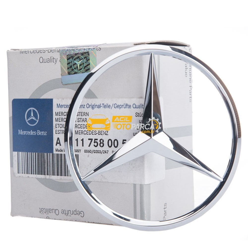Mercedes Benz E Serisi W211 Bagaj Yıldızı Orjinal (A2117580058)