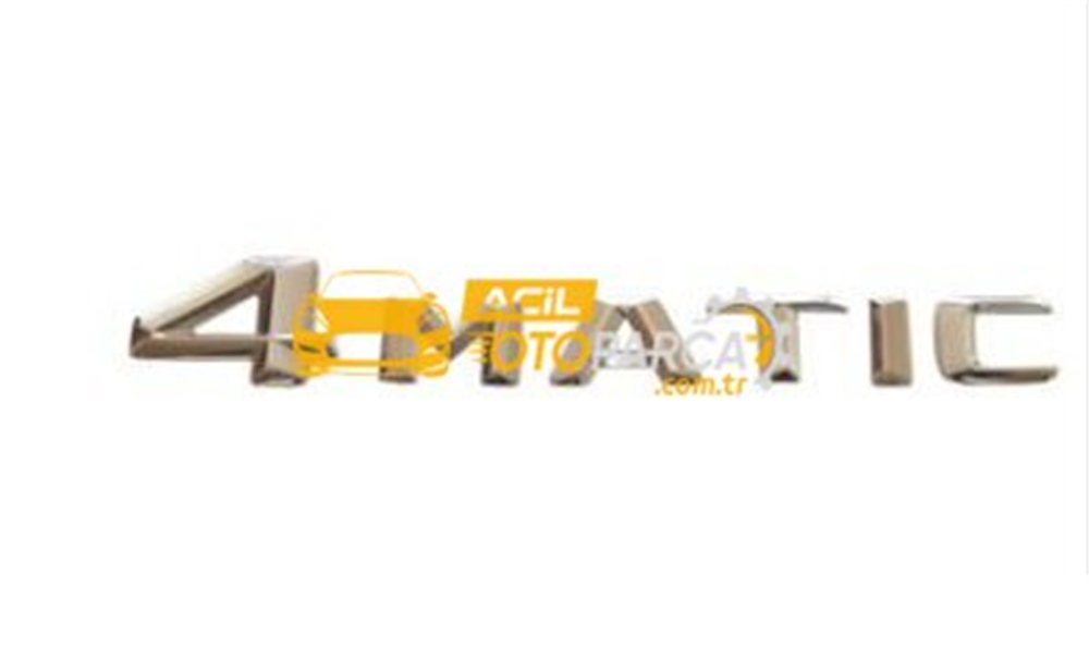 Mercedes Benz GLK Serisi X204 4-Matic Tip Yazısı (Bagaj Logosu) İthal (BİM.541201144 / 2128177715, x204)
