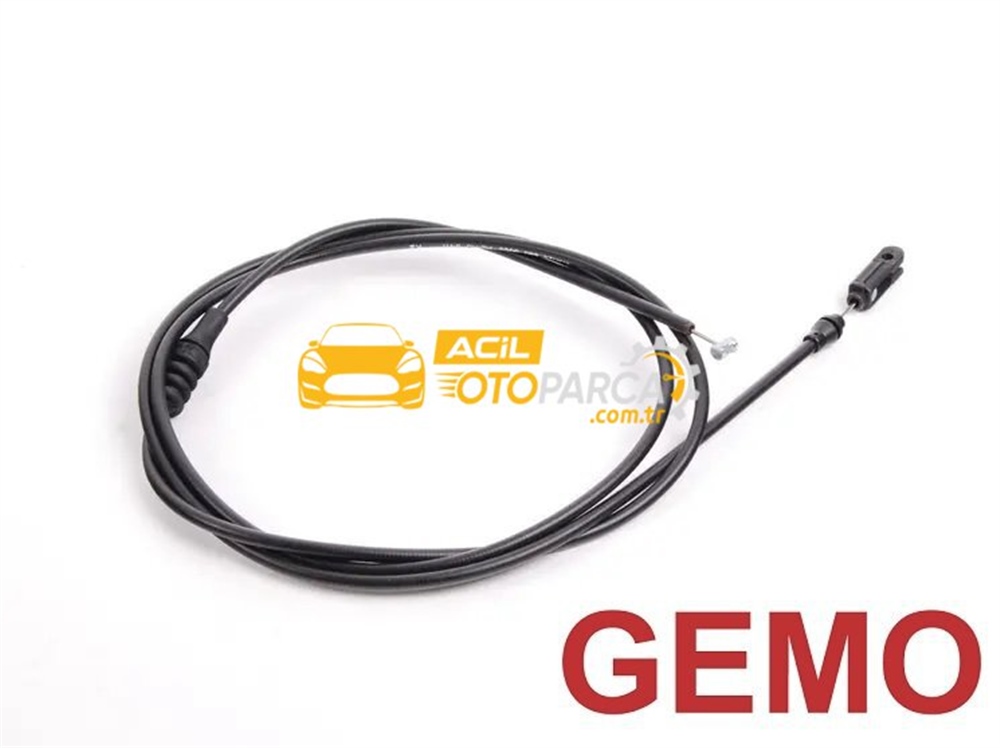 Mercedes Benz W124 Kasa Kaput Açma Teli Gemo Marka (GEM405034, 1248800059)