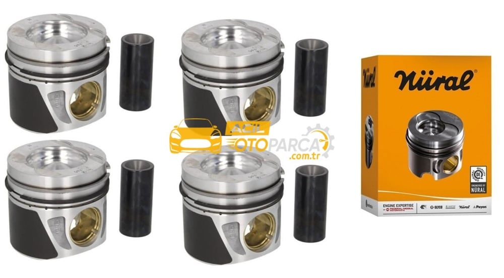 Mercedes Sprinter W906 315 Euro 5 Piston Sekman Takımı (STD) Nüral Marka (87-72526, 6510301017)