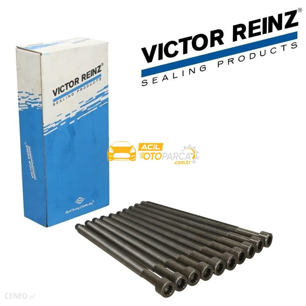 Mercedes Sprinter W906 Euro 3/4 Motor Silindir Kapak Saplama Seti Reinz Marka (14-32109-01, 6119901322)