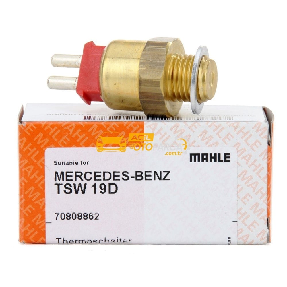 Mercedes W124 260E Hararet Müşürü Çiftli Kırmızı Behr Marka