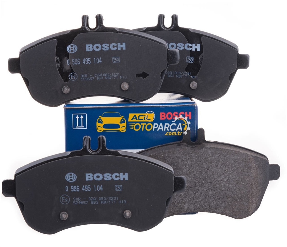 Mercedes W204 C200 CDI Ön Fren Balata Takımı Bosch Marka