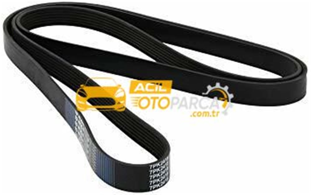 Mercedes W204 Kasa C180 V Kayışı 7PK 2418 Gates Marka (7PK2418)