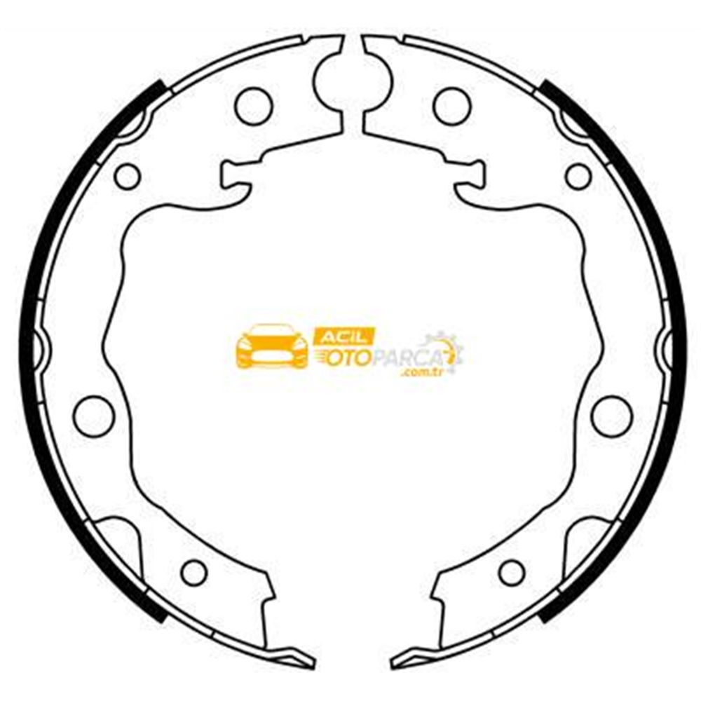 Nissan Qashqai Arka Fren Balatasi Kampana Takim 2007-2013