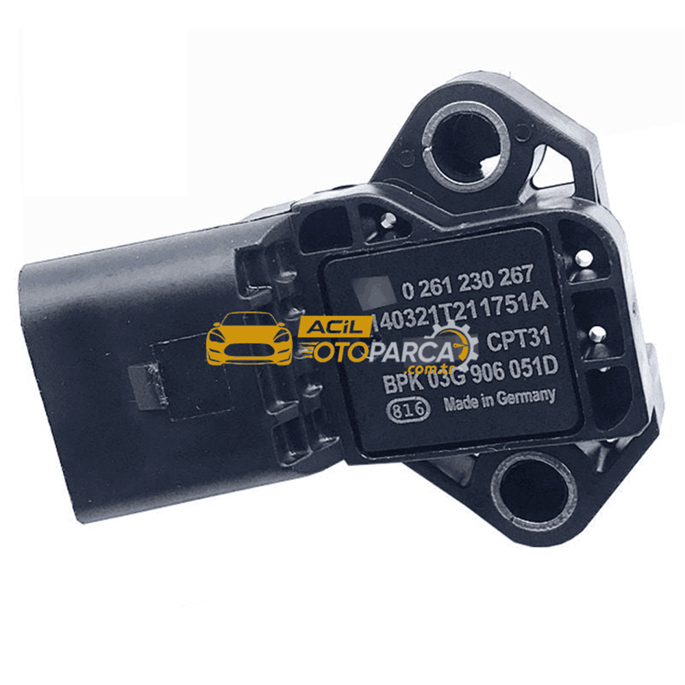 Oem / Orjinal Volkswagen Tiguan 2011 - 2015 Model Arası 1.4 TSI Motor Turbo Basınç Sensörü Oem