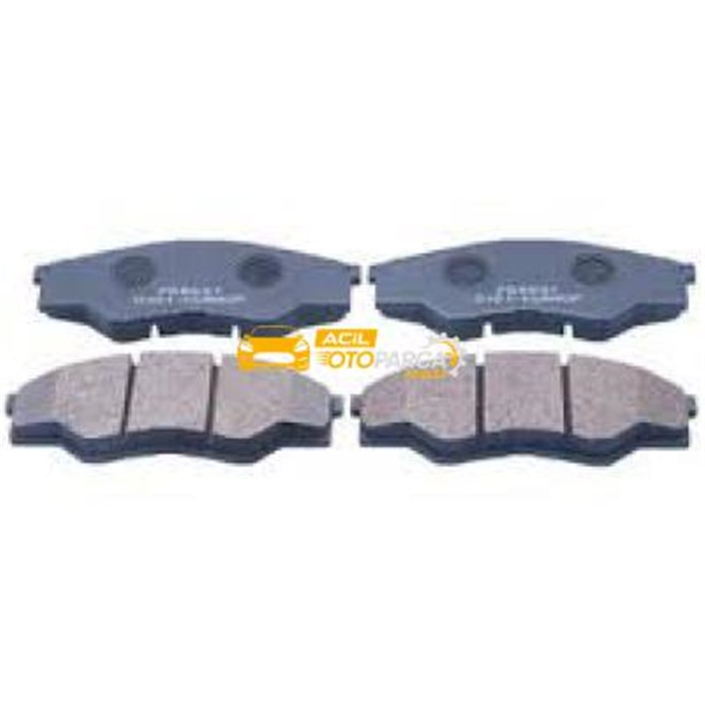 Toyota Hi̇lüx Vi̇go 2Wd 4X2 Ön Fren Balatasi Takim 2006-2008