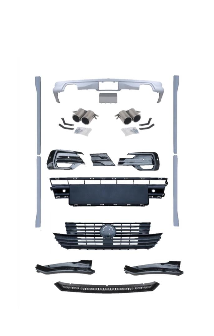 TRANSPORTER T6.1 R-LINE BODY KIT (SİYAH PANJUR)  2020+ 