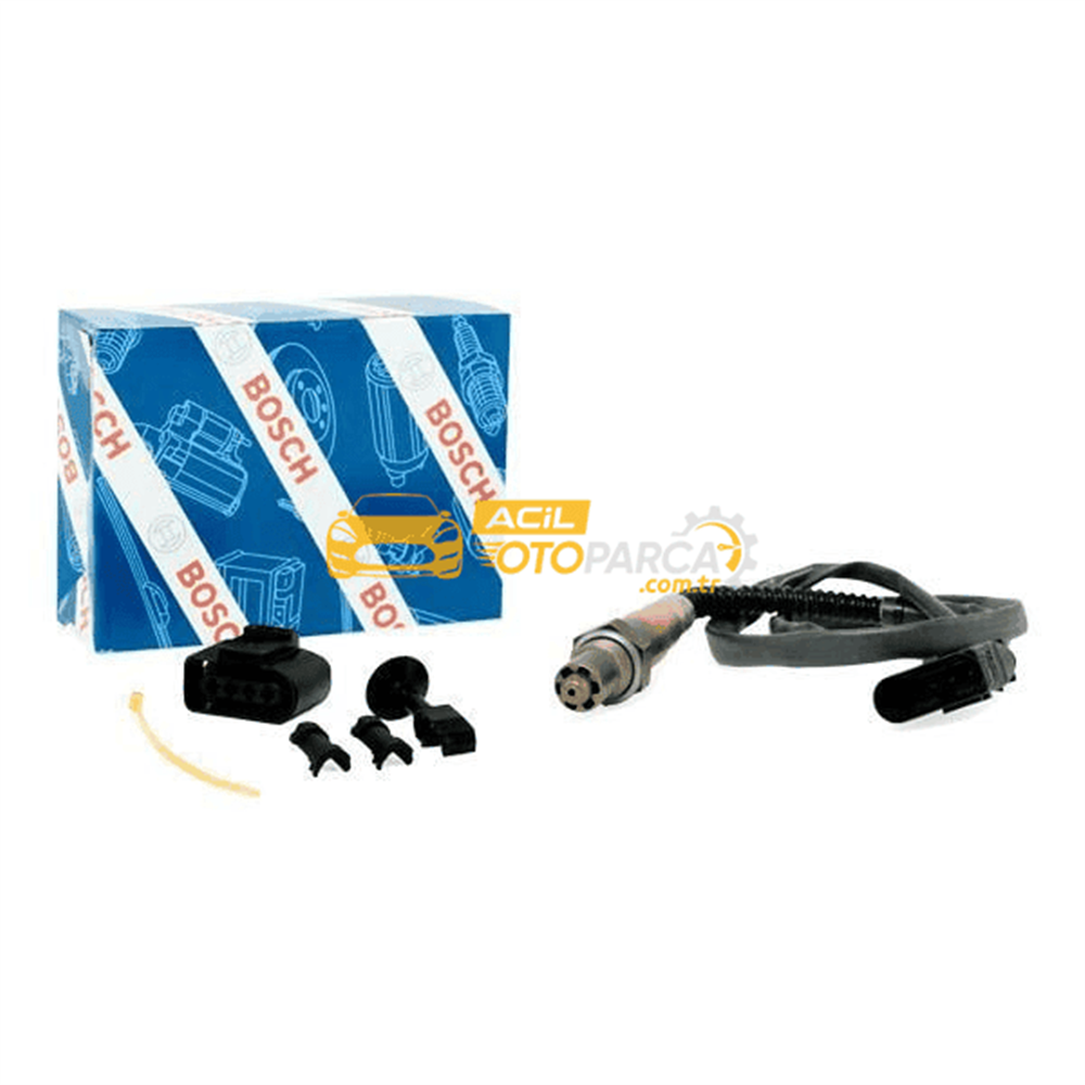 Volkswagen BOSCH 0258006978 | Volkswagen Bora Lambda Sensörü (Oksijen) 1.6 8v AKL Motor
