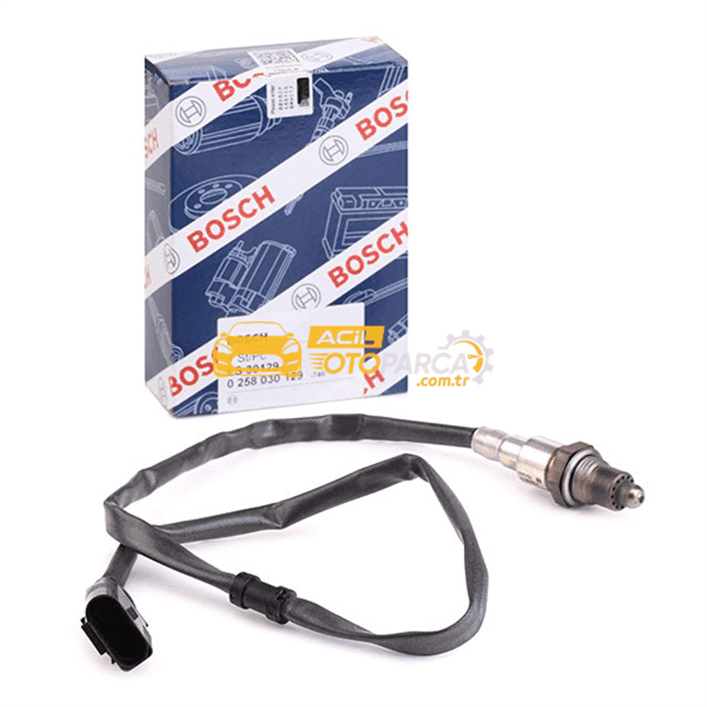 Volkswagen BOSCH 0258030129 | Volkswagen İbiza 2010-2017 Model Arası 1.2 TSI CJZC Motor 2. Oksijen Sensörü (Kopya)