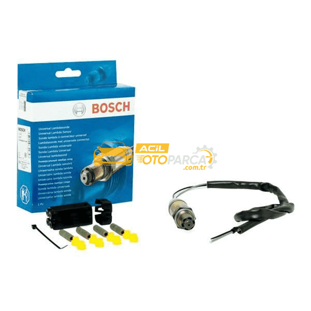 Volkswagen BOSCH 0258986507 | Volkswagen Golf 4 Lamda Sensörü (Oksijen) 1.6 16v BCB Motor