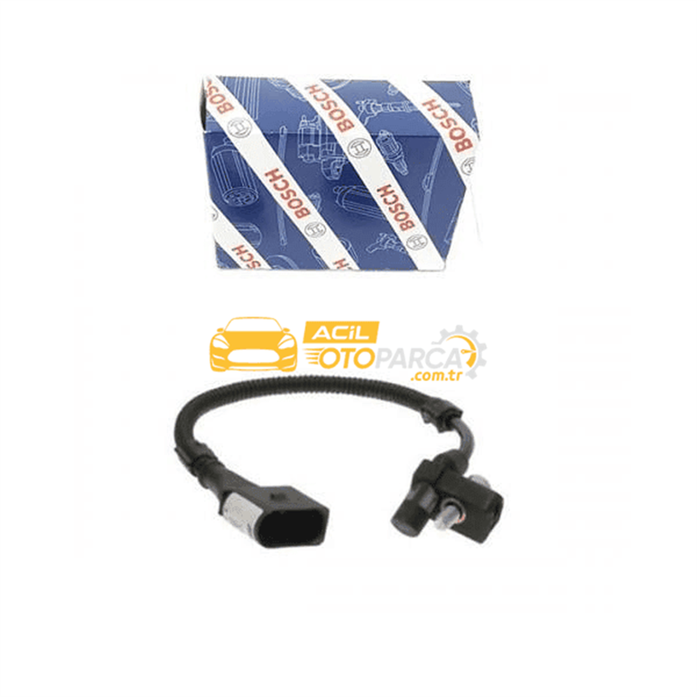 Volkswagen BOSCH 0261210250 | Volkswagen Golf 5 2004-2008 Model Arası Krank Devir Sensörü