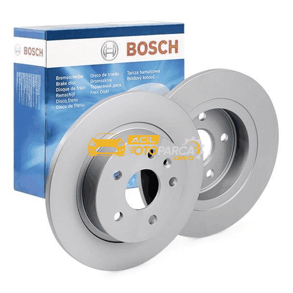 Volkswagen BOSCH 0986479099 | Volkswagen Golf 5-6 2004-2012 Model Arası Arka Disk Takımı