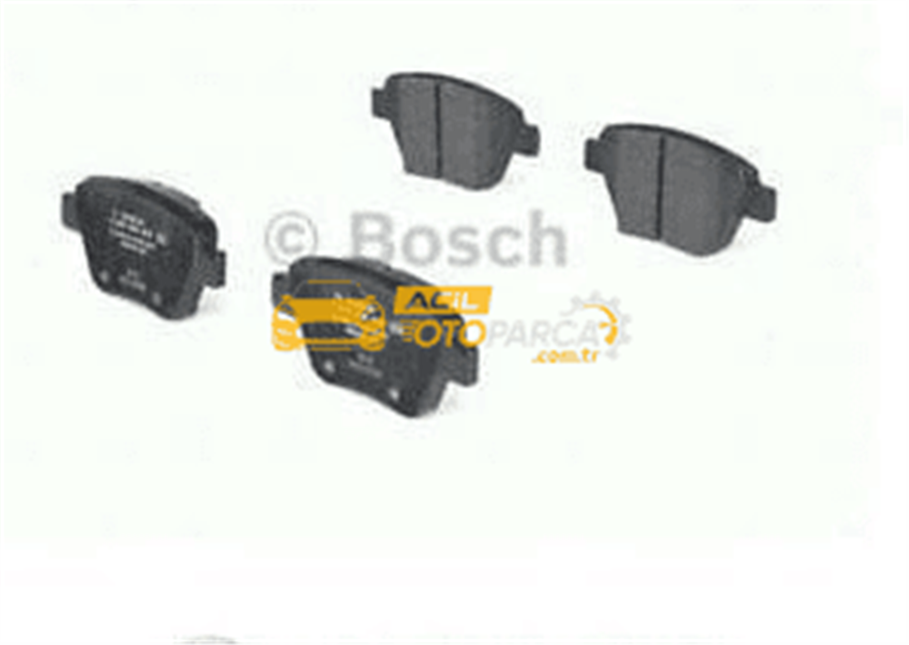 Volkswagen BOSCH 0986494416 | Volkswagen Jetta 2011-2014 Model Arası Arka Fren Balata Takımı