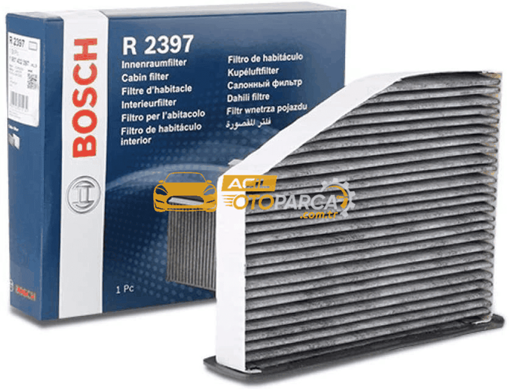 Volkswagen BOSCH 1987432397 | Volkswagen Jetta 2006-2010 Arası Karbonlu Polen Filtresi