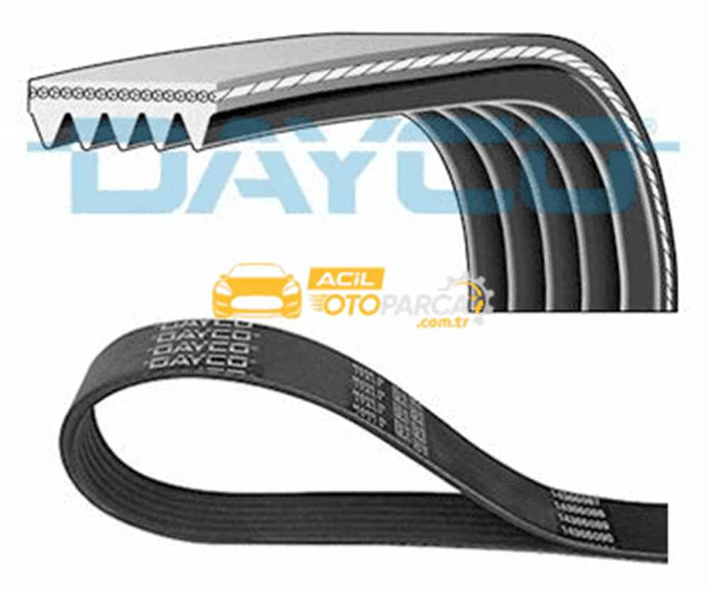 Volkswagen DAYCO 5PK1588 | Kanallı Kayış A4 A6 1.9 TDI Passat 1.9 TDI 5Pk1592