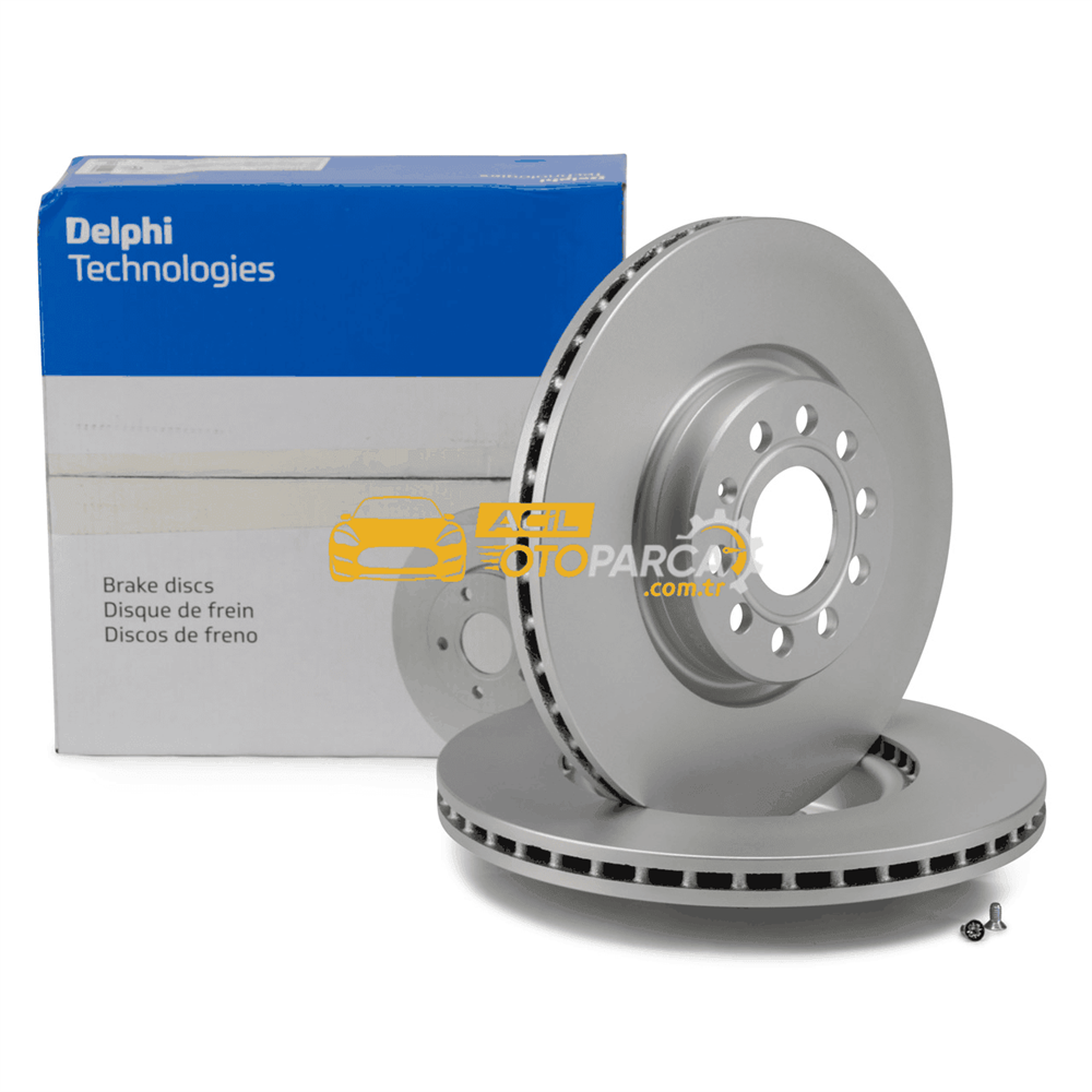 Volkswagen DELPHI BG3953C | Volkswagen Passat 2005-2014 Model Arası Ön Fren Disk Takımı