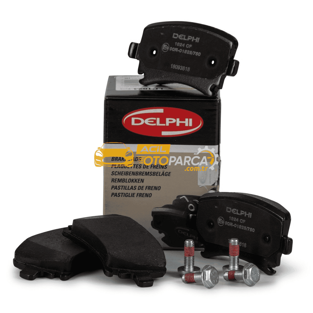 Volkswagen DELPHI LP1824 | Volkswagen Jetta 2006-2010 Arka Fren Balatası