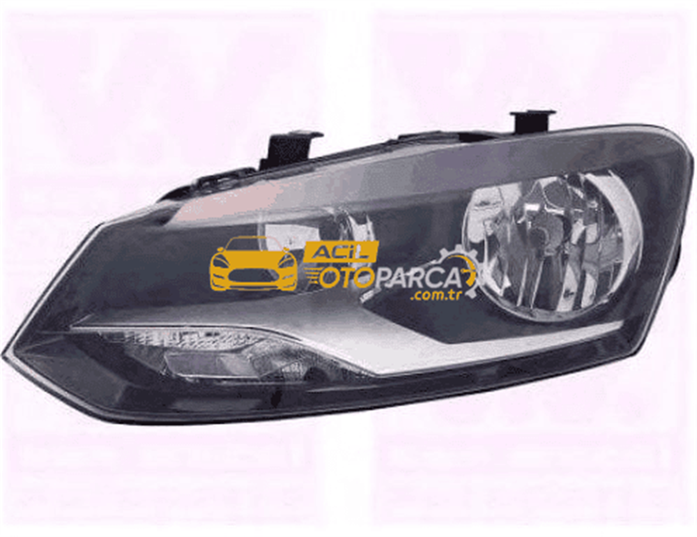 Volkswagen DEPO 441-11D6LMLDEM2 | Volkswagen Polo 2010-2016 Hella Tipi H7 Sol Far