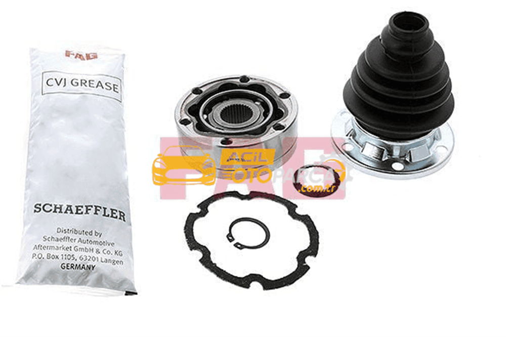 Volkswagen FAG 771057630 | Sol Ic Aks Kafası VW Golf Audi A3 Seat Leon Skoda Octavia