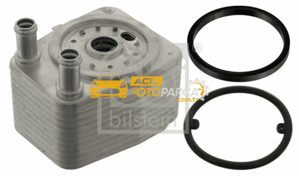 Volkswagen FEBI BILSTEIN 100746 | Yağ Soğutucu Contalı A3 A4 A5 A6 Q5 Q7 Altea Leon Toledo Fabia Bora Jetta Passat Ibiza 2.0 TDI Blb Bn