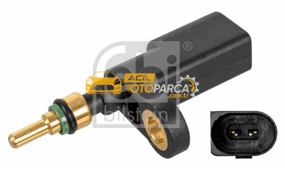 Volkswagen FEBI BILSTEIN 106571 | Hararet Müşürü Caddy Golf VI VII Jetta Polo A1 A3 A8 Ibiza Leon Fabia Roomster Yeti 1.2Tsı Chya Cjzc Czda Cwva