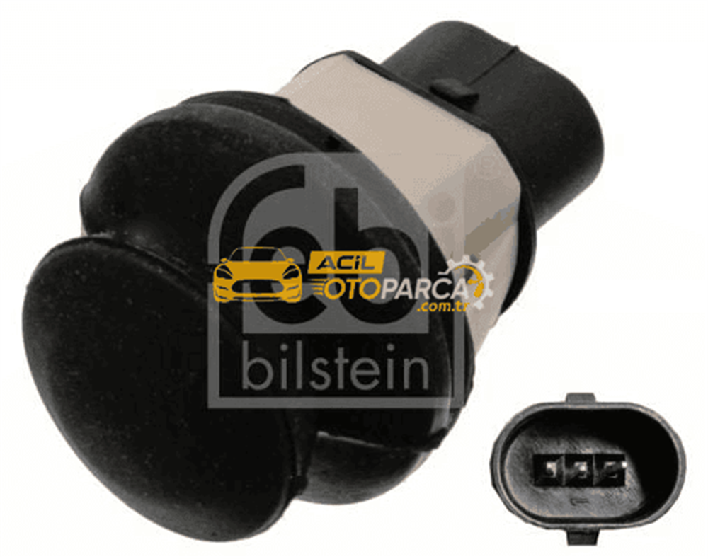 Volkswagen FEBI BILSTEIN 19418 | Kaput İkaz Butonu Golf III IV Polo T4 Vento 93-05