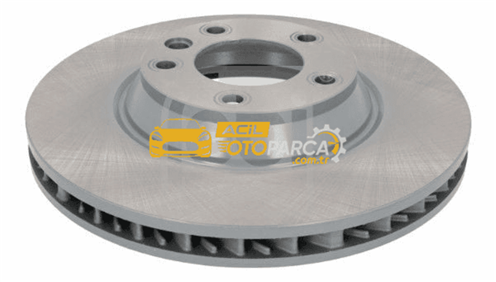 Volkswagen FEBI BILSTEIN 26653 | Ön Fren Disk Aynası Sağ Havalı Audi Q7 Porsche Cayenne Panamera Touareg 02 - | 1 Adet