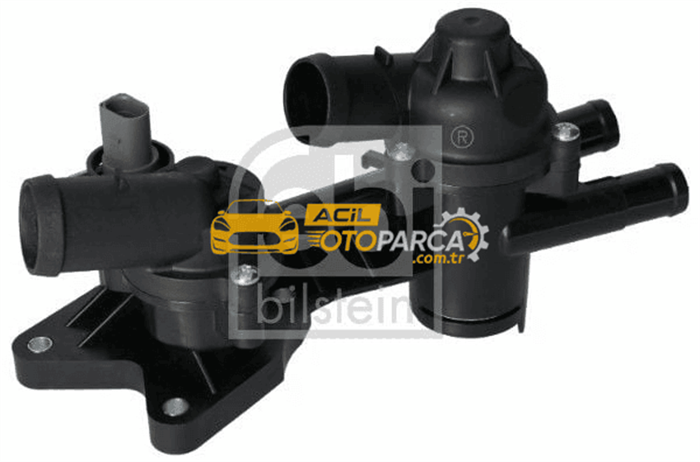 Volkswagen FEBI BILSTEIN 45080 | Termostat Komple Kütüklü (Açma 80-95 Kapama°95-110°) C Azq Blf Bme Fabia. Golf V Octavia II Roomster 1.2 1.6 Blf Cgpa Cgpb