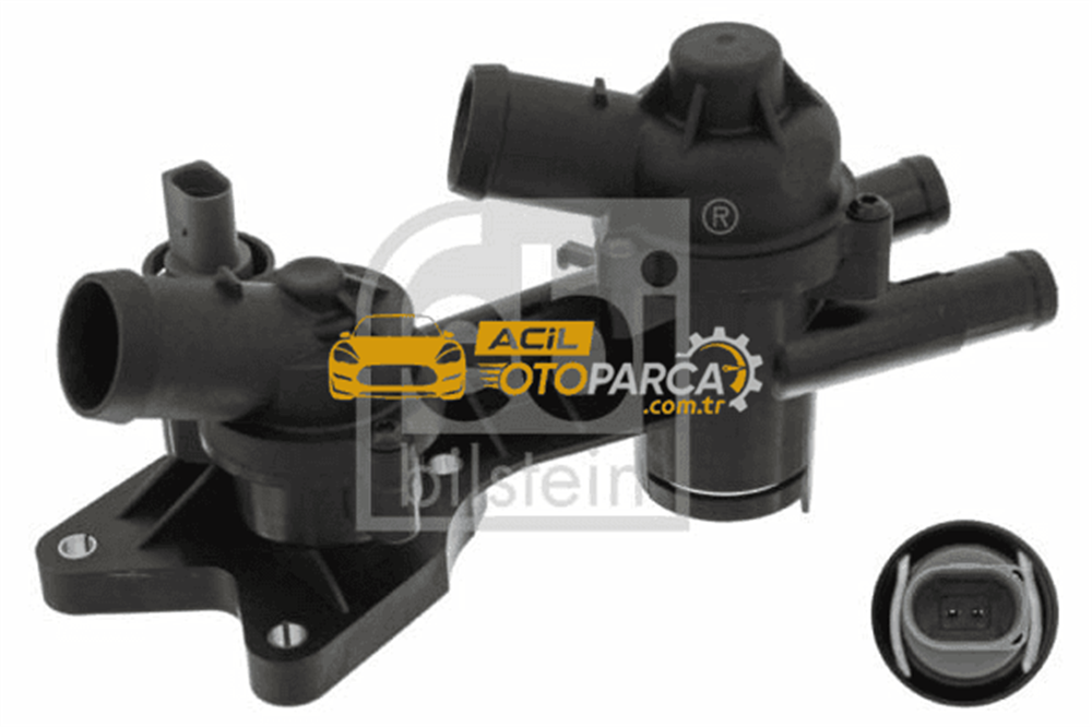 Volkswagen FEBI BILSTEIN 45081 | Termostat Yuvası Komple Golf Jetta Octavia Passat 1.6 Blf