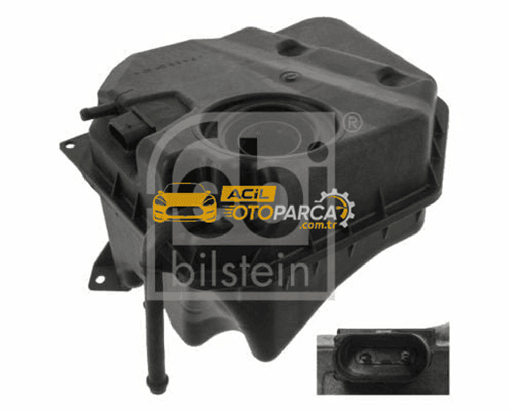 Volkswagen FEBI BILSTEIN 49015 | Radyatör Yedek Su Deposu Touareg 02-10 Q7 06-15 Cayenne 03-10