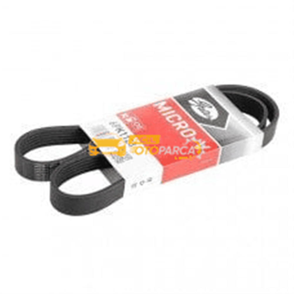 Volkswagen GATES 6PK1123 | Volkswagen Polo 2000-2002 Model Arası 1.4 AHW Motor V Kayışı