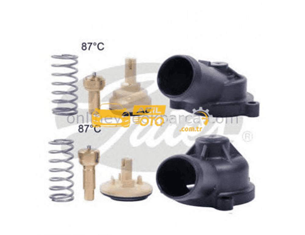 Volkswagen GATES TH700K1 | Volkswagen Passat 2006-2010 1.4TSI / 1.6FSI Çift Termostat Tamir Takımı