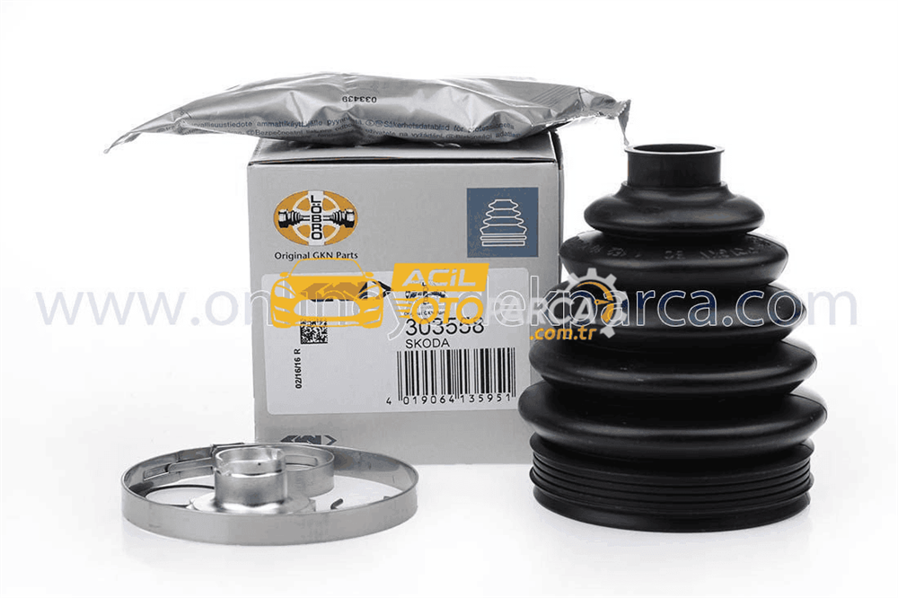 Volkswagen GKN 303558 | Volkswagen Polo 2005-2015 Dış Aks Körüğü -