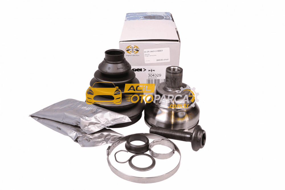Volkswagen GKN 304329 | Volkswagen Passat 2006-2009 Dış Aks Kafası (Körüklü)