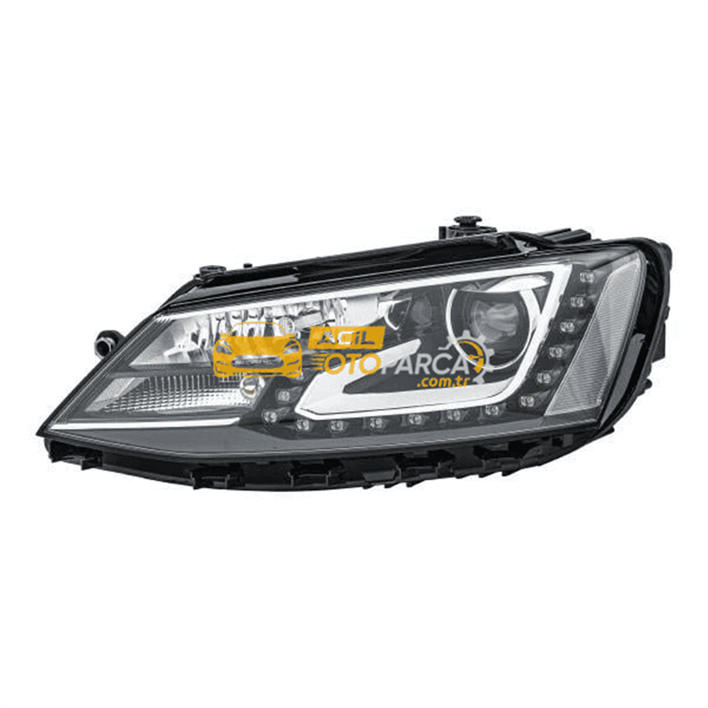 Volkswagen HELLA 1ZS011192011 | Volkswagen Jetta 2011-2017 Far komple Led Xenon Sol Taraf
