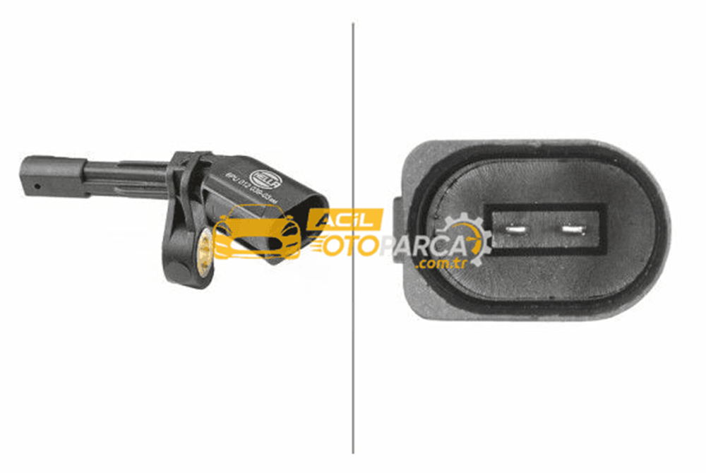 Volkswagen HELLA 6PU012039-031 | Sol Arka ABS Sensörü VW Golf Passat Audı Seat Leon