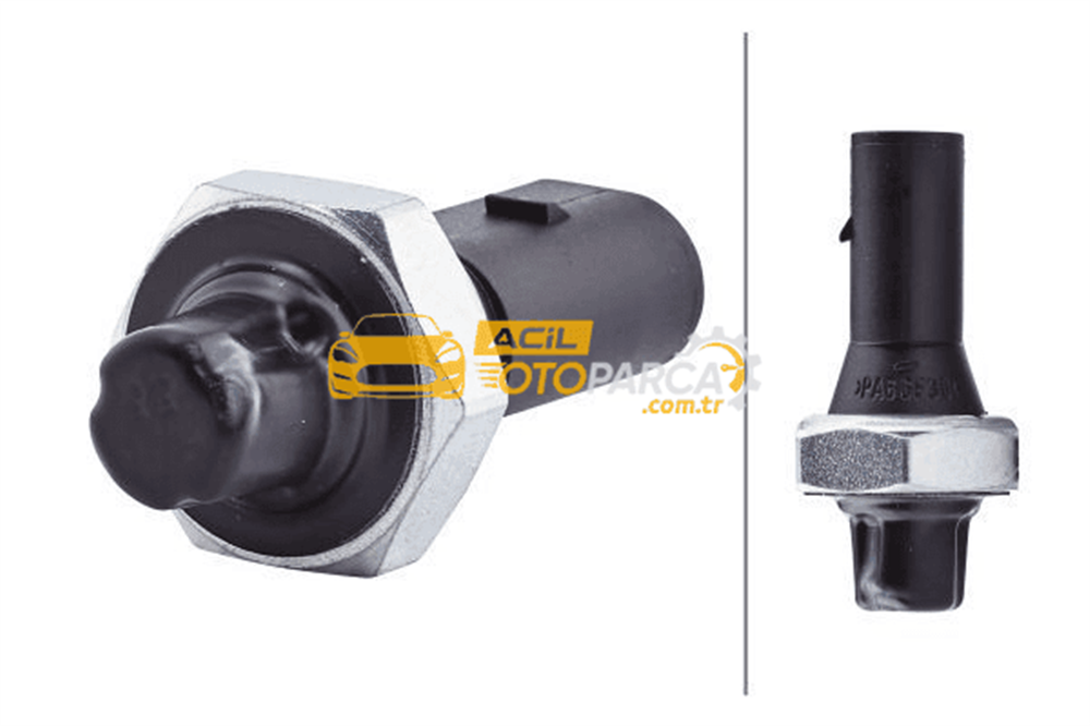 Volkswagen HELLA 6ZL008280-051 | Yağ Müşürü 1.2-1,6Bar-Siyah 1Pın VW Golf 98-09 Passat 97-07 Audi A3 97-03 A4 99-08