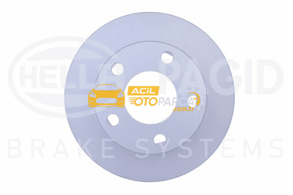 Volkswagen HELLA PAGID 8DD355102-801 | Fren Diski Audi, Skoda, VW 100 (4A2, C4) , 100 Avant (4A5, C4) , A6 (4A2, C4) , A6 (4B2, C5) , A6 Avant | 2 Adet
