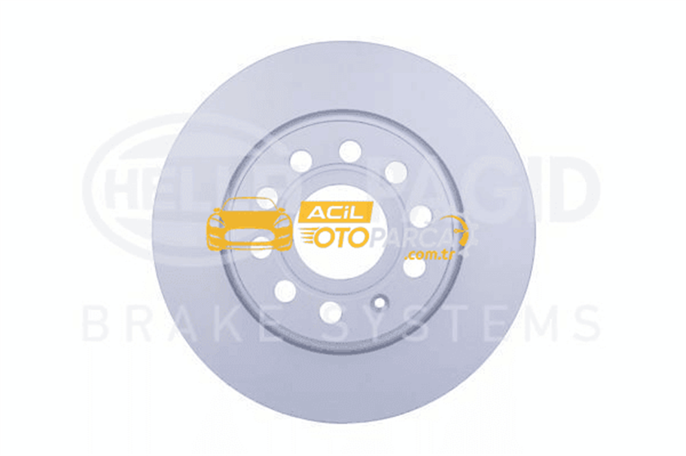 Volkswagen HELLA PAGID 8DD355109-561 | Fren Diski Audi, Seat, Skoda, VW A3 (8P1) , A3 Convertible (8P7) , A3 Sportback (8Pa) , Altea (5P1) , Al | 2 Adet