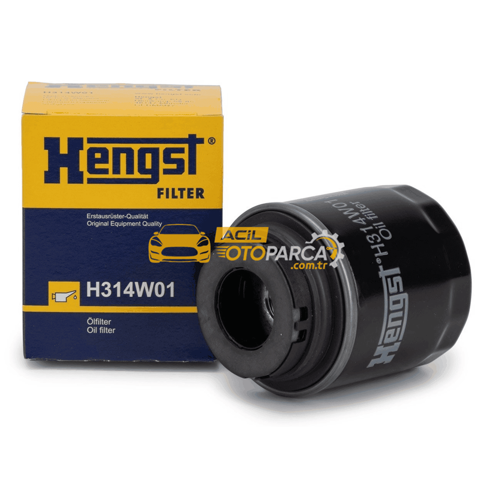 Volkswagen HENGST H314W01 | Volkswagen Polo 1.4 GTI 180 BG Yağ Filtresi