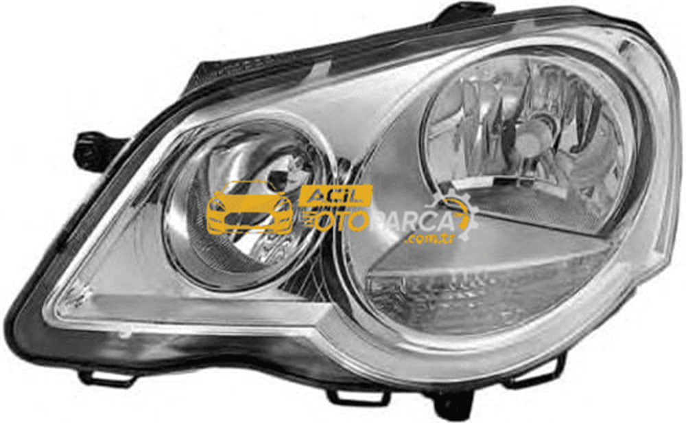 Volkswagen İTHAL 6Q1941007AT | Volkswagen Polo 2005-2009 Far Komple Sol Ürün