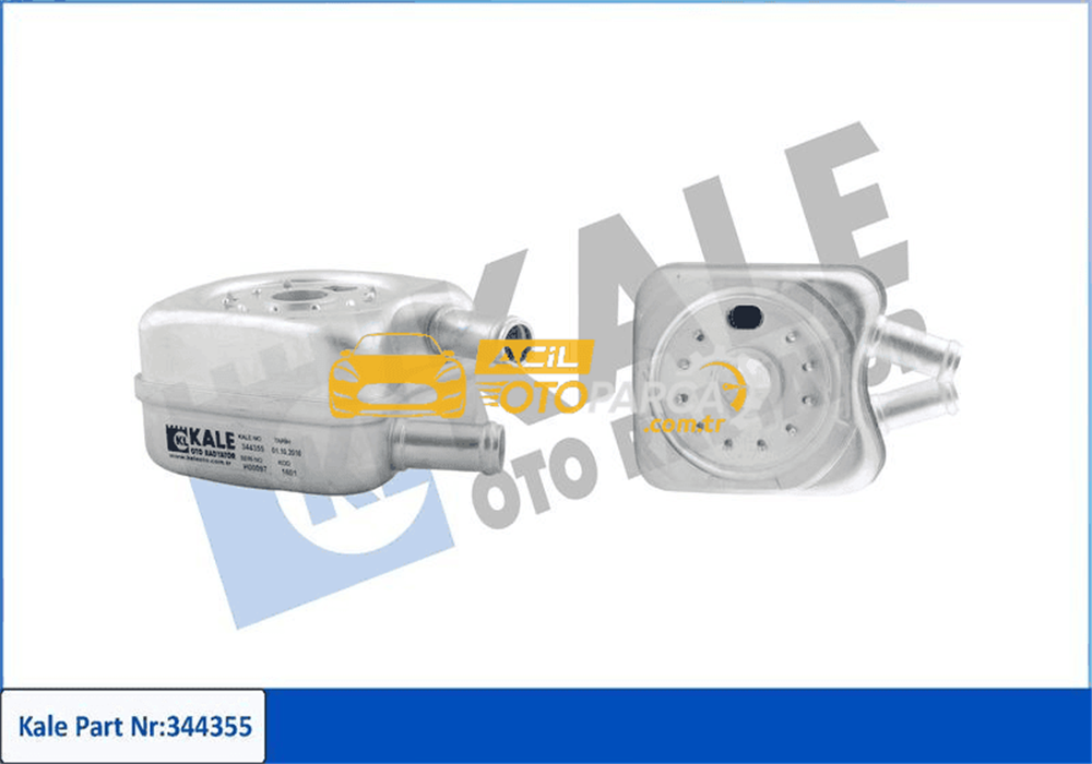 Volkswagen KALE 344355 | Yağ Soğutucu 98-Golf.IV.V-Jetta-Passat-Caddy-T5 1.9Tdi